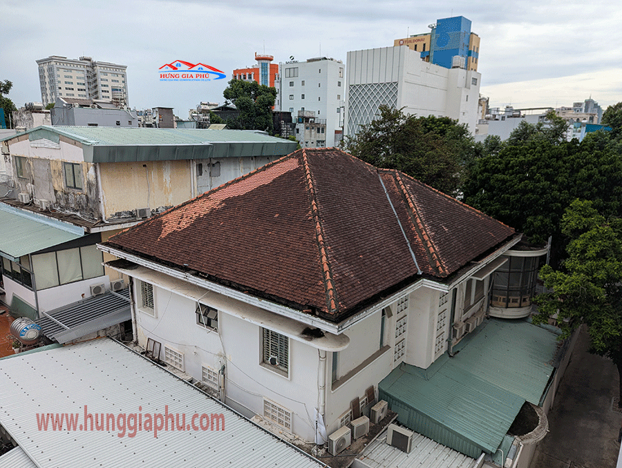 Lợp lại ngói cũ Lợp đảo ngói