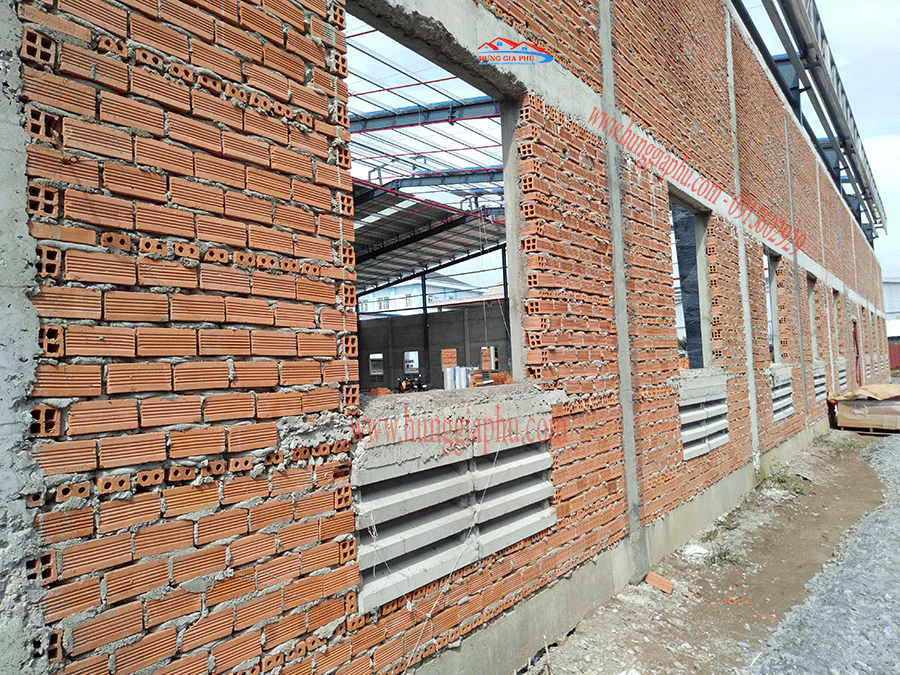 Phần xây dựng nhà xưởng
