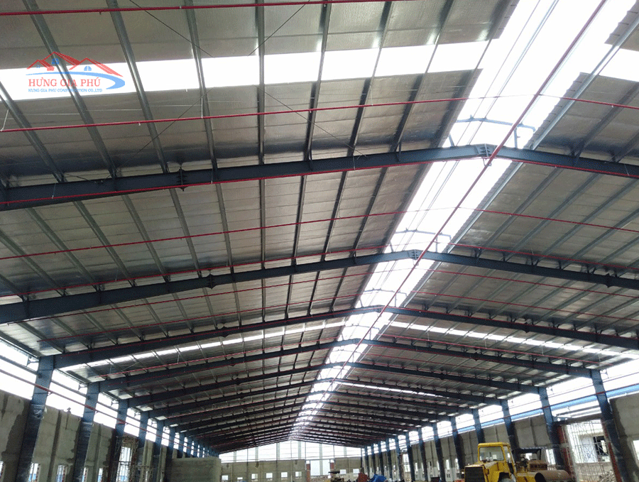 Xây dựng nhà xưởng công ty Keng Yuan - KCN Rạch Bắp, Bến Cát, Bình Dương