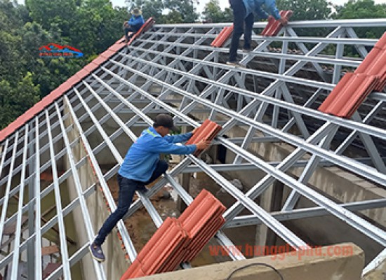 Báo giá hệ giàn thép mạ trọng lượng nhẹ